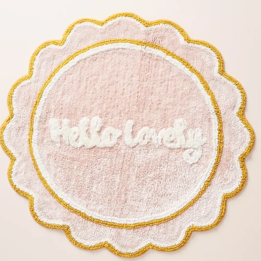 Anthropology Bath Mat